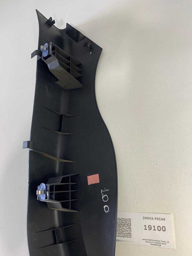 Acabamento Banco Tras L/d Renault Fluence 2015 849508472r Preto - Imagem 4