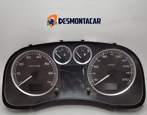 Painel De Instrumento Peugeot 307 P9655476480 Preto