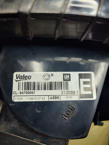 Lanterna Traseira Esquerda Meriva 94700057 Esquerdo Cinza - Imagem 5