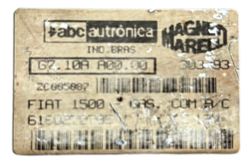 Módulo Injeção G710a0000 Fiat Tipo 1.6 - Imagem 2