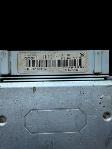 Módulo De Injeção Bag F4ff-12a650-tc Ap 1.8 C/ar - Imagem 2