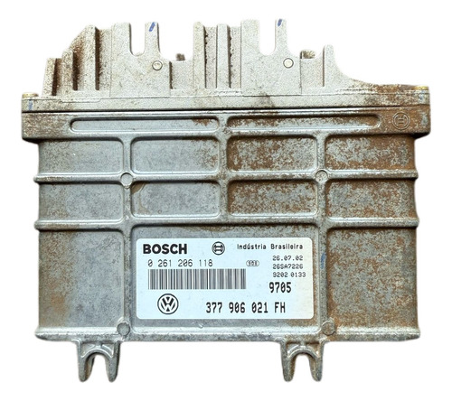 Módulo  Injeção Gol At Mi 0261206118 / 377906021fh Bosch