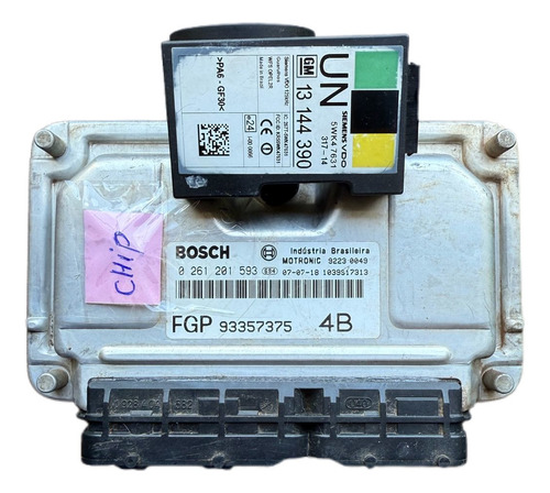 Módulo Injeção Vectra Elegance 0261201593 - Fgp93357375 Flex