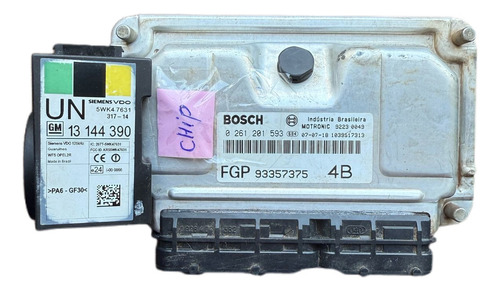 Módulo Injeção Vectra Elegance 0261201593 - Fgp93357375 Flex - Imagem 4