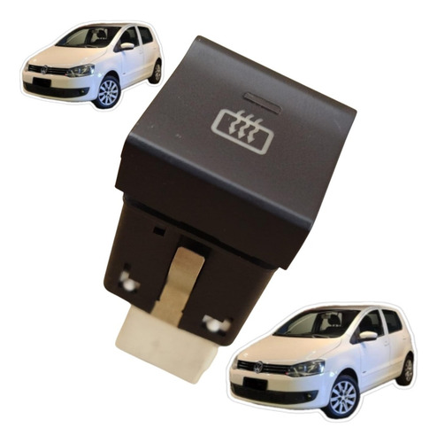 Botão Desembaçador Traseiro Vidro Crossfox Fox 2013 A 2017