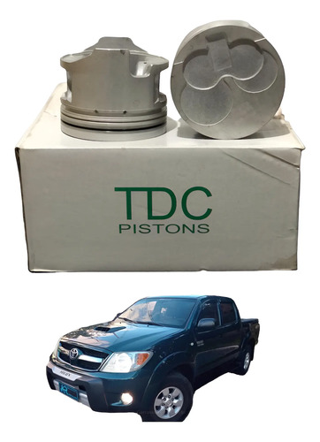 Caixa 4 Pistão Tdc Toyota Hilux Trb Diesel 3.0 16v 2005-2013