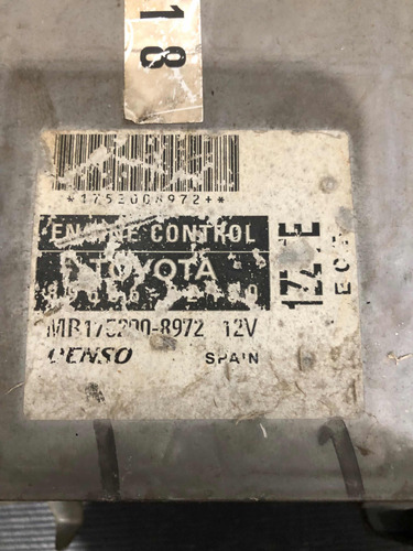 Módulo Injeção Toyota Corolla 1.8 2003-2008 1752008972 - Imagem 9