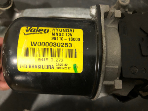 Motor Limpador Parabrisa Hyundai Hb20 13/19 Cod. 981101s000 - Imagem 11