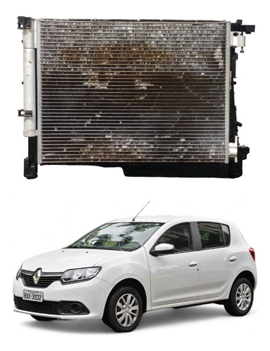 Kit Radiador Renault Duster Logan Sandero 2015 A 2021 Valeo