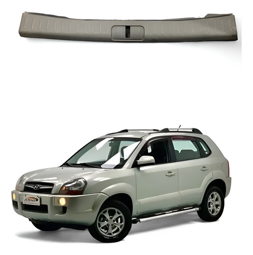 Soleira Do Porta Malas Hyundai Tucson 04/15 Cod. 857712e000 Cinza