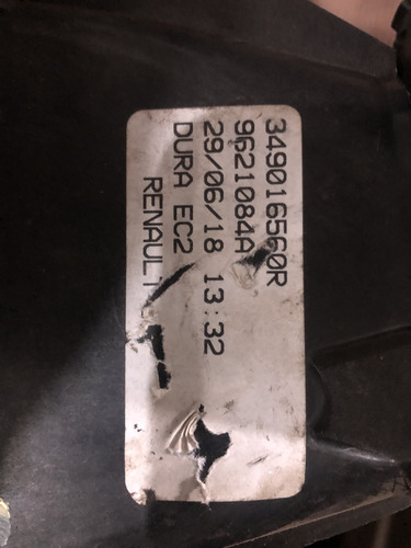 Alavanca De Marchas Renault Sandero 18/22 Cod. 349016560r - Imagem 8