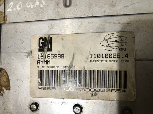 Módulo Injeção Gm Monza Kadett 2.0 8v Cod. 16165999 - Imagem 8