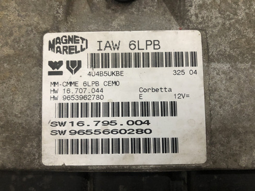 Módulo Injeção Citröen C5 2.0 01/05 Cod. Iaw6lpd - Imagem 7