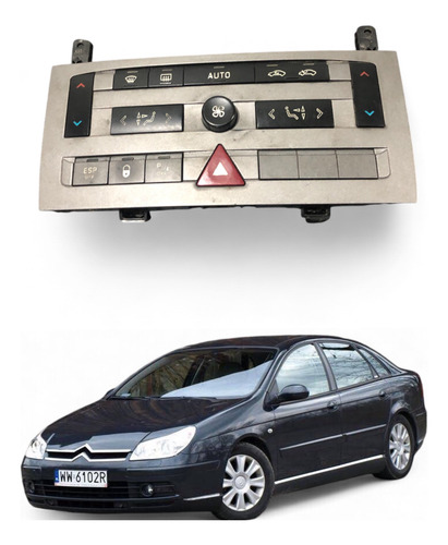 Comando De Ar Digital Citröen C5 01/05 Cod. 96573328yw01