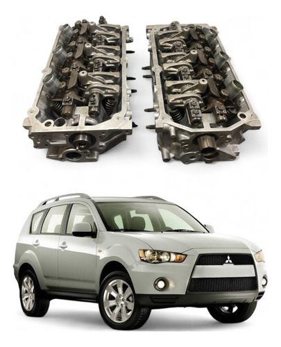 Par Cabeçote Mitsubishi Outlander 3.0 V6 Gas 2007-2020 6b314