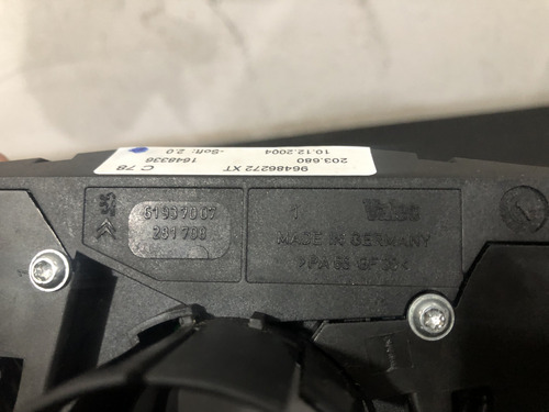 Chave De Seta Citröen C5 407 01/05 Cod. 96486272xt - Imagem 7