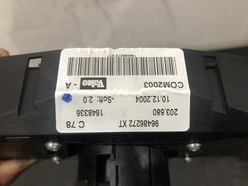 Chave De Seta Citröen C5 407 01/05 Cod. 96486272xt - Imagem 8