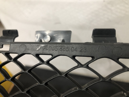 Grade Inferior Parachoque Mercedes C180 C200 Cod A2058850423 Fosco - Imagem 7