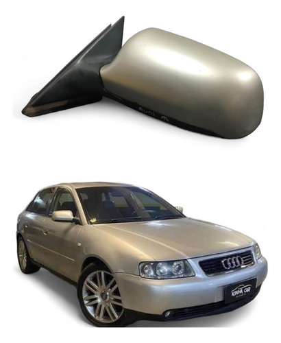Retrovisor Elétrico Esquerdo Audi A3 99/06 Cod. 010594