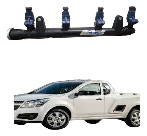 Flauta Bico Injetor Gm Agile Montana Flex 94702525