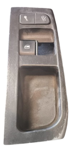 Moldura Com Botão De Vidro Vw Fox 2006 Esquerdo Dianteiro