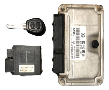 Kit Code Injeção Vw Crossfox 1.6 Flex 04/10 Cod. 032906032an - Imagem 1