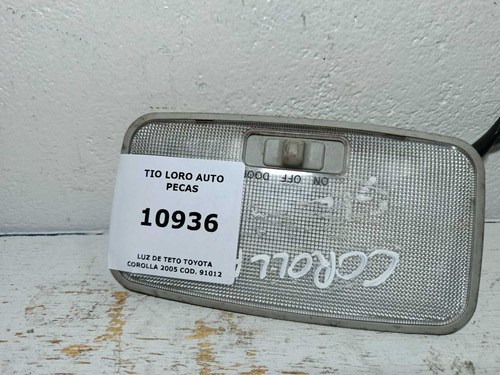 Luz De Teto Toyota Corolla 2005 Cod. 91012 - Imagem 3