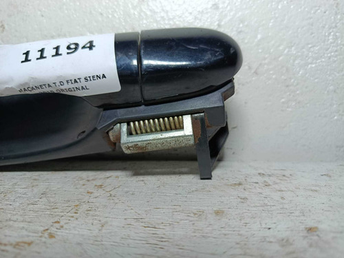 Maçaneta T.d Fiat Siena 2010 Original Preto Dianteira - Imagem 7