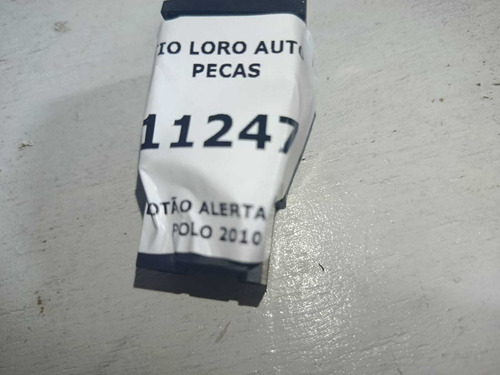 Botão Alerta Vw Polo 2010  Preto - Imagem 7