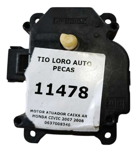 Motor Atuador Ar Condicionado Honda Civic 2012 Bc1138002980 - Imagem 3