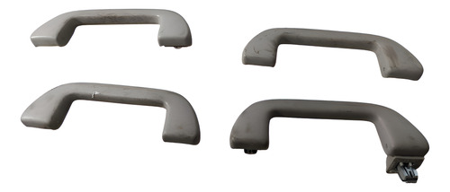 Jogo Alça De Teto Pqp Honda Fit 2009 2010 2011 Original Bege