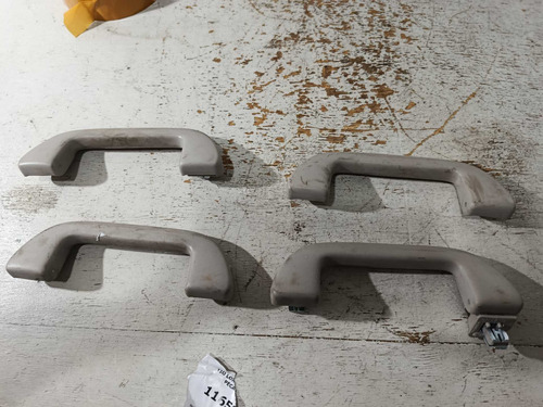 Jogo Alça De Teto Pqp Honda Fit 2009 2010 2011 Original Bege - Imagem 4