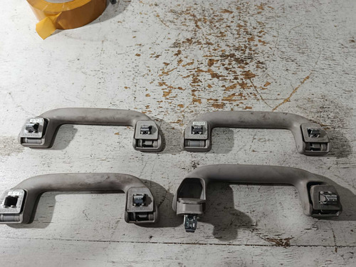 Jogo Alça De Teto Pqp Honda Fit 2009 2010 2011 Original Bege - Imagem 5