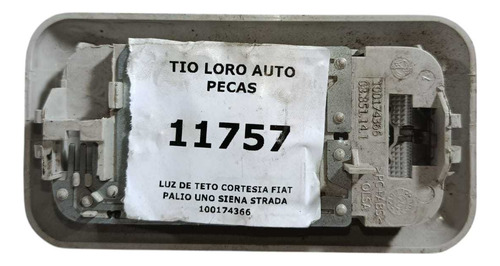 Luz De Teto Cortesia Fiat Palio Uno Siena Strada 100174366 - Imagem 3