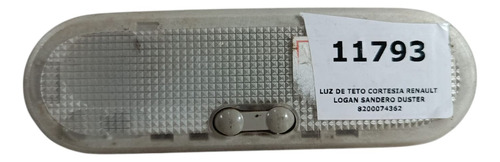 Luz De Teto Cortesia Renault Logan Sandero Duster 8200074362