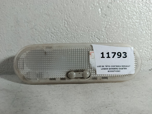Luz De Teto Cortesia Renault Logan Sandero Duster 8200074362 - Imagem 4