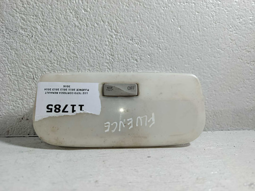 Luz Teto Cortesia Renault Fluence 2011 2012 2013 2014 2016 - Imagem 6