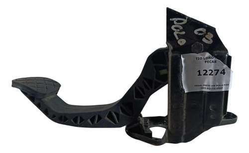 Pedal Freio Vw Polo Fox 2003 6q1721059f - Imagem 3