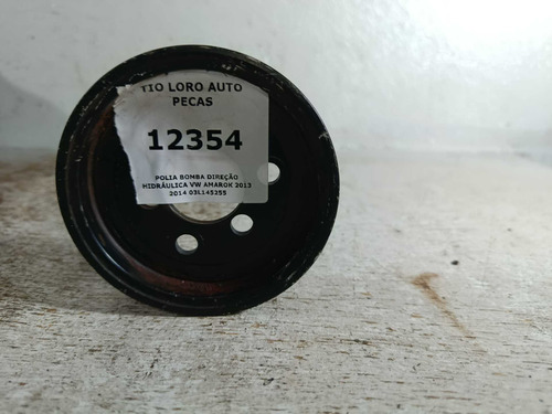 Polia Bomba Direção Hidráulica Vw Amarok 2013 2014 03l145255 - Imagem 5