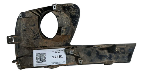 Moldura Farol Milha L.e Fiat Mobi 2018 2019 100227519 Preto Esquerdo - Imagem 4