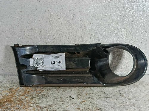 Moldura Farol Milha L.e Vw Gol Voyage Saveiro G5 5u0853665a Preto Esquerdo - Imagem 5