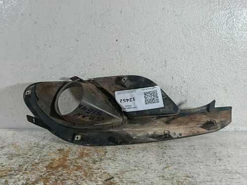 Moldura Farol Milha L.d Fiat Grande Siena 2014 100197807 Preto Direito - Imagem 6