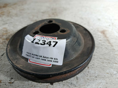 Polia Bomba De Água Vw Gol Parati Ap 1997 1998 1999 2000 - Imagem 3