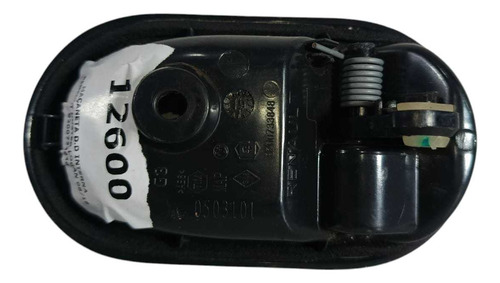 Maçaneta D.d Interna Duster Logan 2008/2018 8200733848 Preto Dianteira - Imagem 3