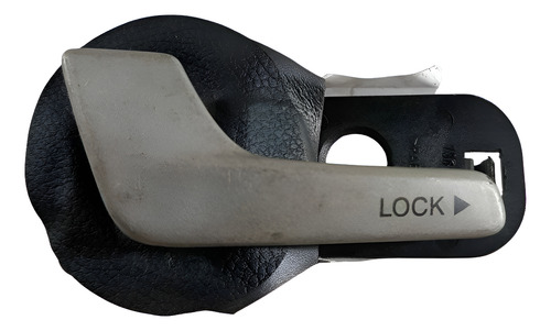 Maçaneta Interna T.d Fiat Palio 2005 Preto Traseira