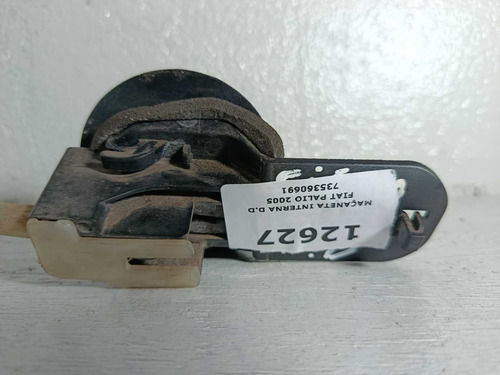 Maçaneta Interna D.d Fiat Palio 2005 735360691 Preto Dianteira - Imagem 5