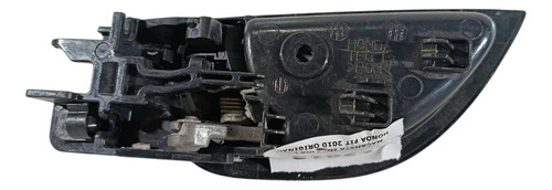 Maçaneta Interna L.d Honda Fit 2010 Original Preto Dianteira/traseira - Imagem 4