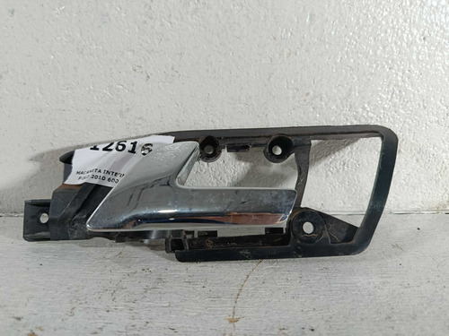 Maçaneta Interna T.e Vw Polo 2010 600839173g Preto Traseira - Imagem 3