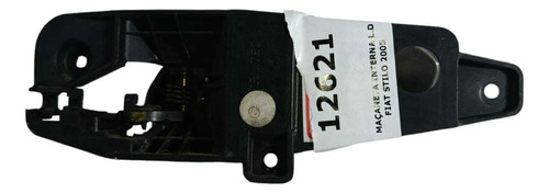 Maçaneta Interna L.d Fiat Stilo 2005 Preto Dianteira/traseira - Imagem 3