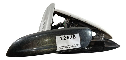 Maçaneta Externa L.e Gm Onix Prisma Spin 13/19 P/pintar Preto Dianteira/traseira - Imagem 3